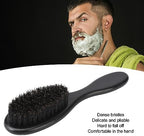 Dioche Men's Beard Brush, Soft Brush for Daily Care and Styling with Excellent Craftsmanship and Good Cleaning Effect