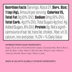 Fancy Sprinkles Summer Vibes Collection Rainbow Prism Fancy Sugar Full Spectrum of Rich Gemstone-Colored Sugar Crystals 1 Pack (4.6 OZ)