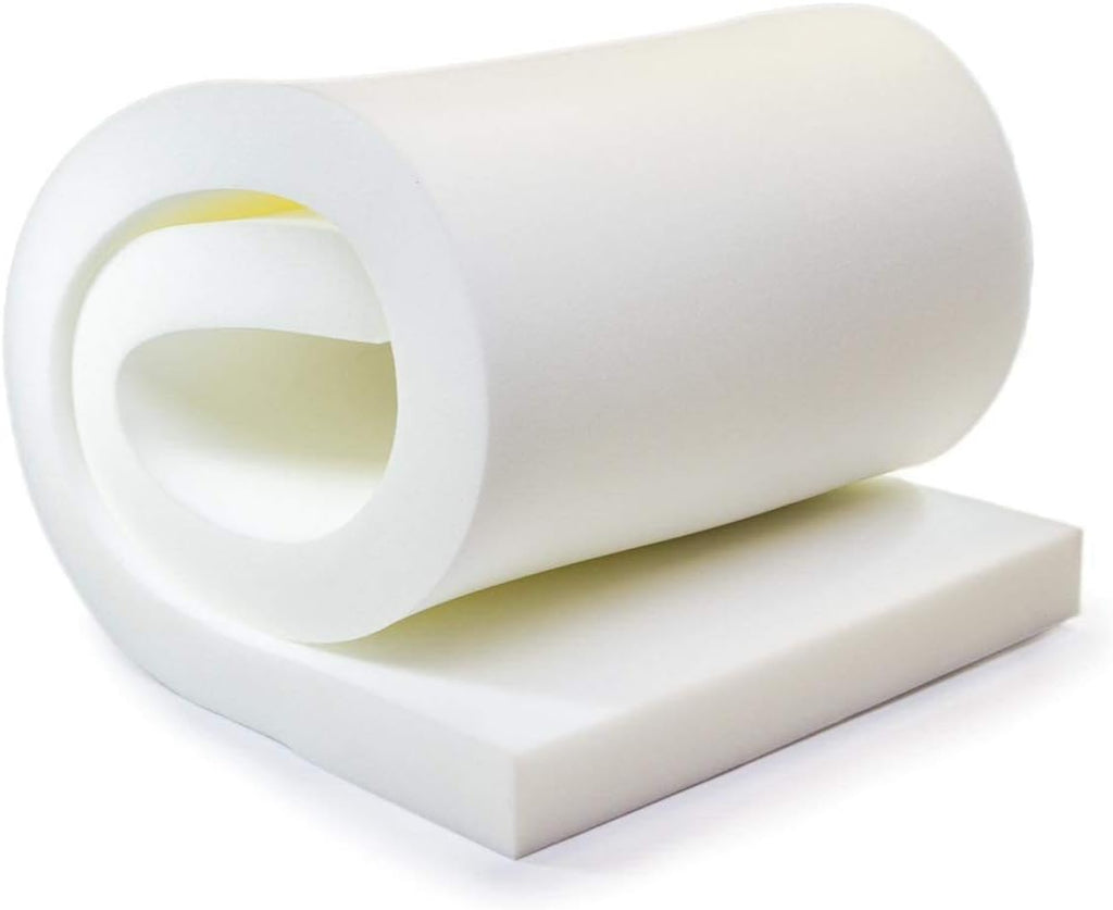 AK Trading CO. Upholstery Foam Cushion - Medium Density 3" Height x 24" Width x 72" Length - Home or Commercial Use Seat Replacement Foam Cushion - Made in USA (MD-3x24x72), 1 Count (Pack of 1)