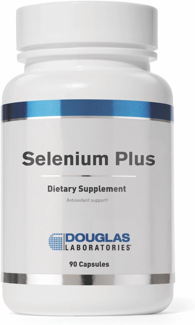 Douglas Laboratories Selenium Plus | Selenium Supplement with Vitamins E and C | 90 Capsules