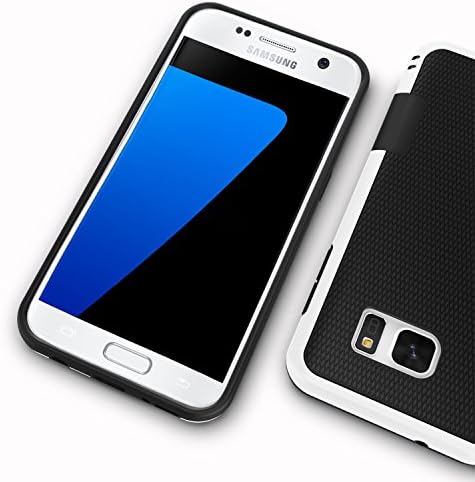 Jeylly Galaxy S7 Edge Case, One-Piece Ultra Slim 3 Color Impact Anti-Slip Rugged Soft TPU Bumper Shockproof Protective Case Cover Shell for Samsung Galaxy S7 Edge S VII Edge G935 - Black