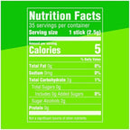 EXTRA Spearmint Sugar Free Chewing Gum Packs Bulk, 35 Sticks (6 Bulk Gum Packs)