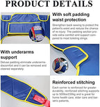 Patient Lift Sling with Commode Opening,Lift Medical Slings,Deluxe Sit-to- Padded Sling,Quicker Easier Safer Transfers and Toileting,A