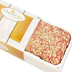 Ghasitaram Gifts Diwali Gifts Sweets - Roasted Cashew Strawberry Cake