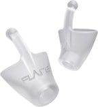 Flare Calmer | Ear Plugs Alternative | Daily Noise Relief | Sound Sensitivity | Stress Relief | No Muffling | Improve Wellbeing | Comfy, Reusable, Soft Silicone Earplugs | Original Translucent