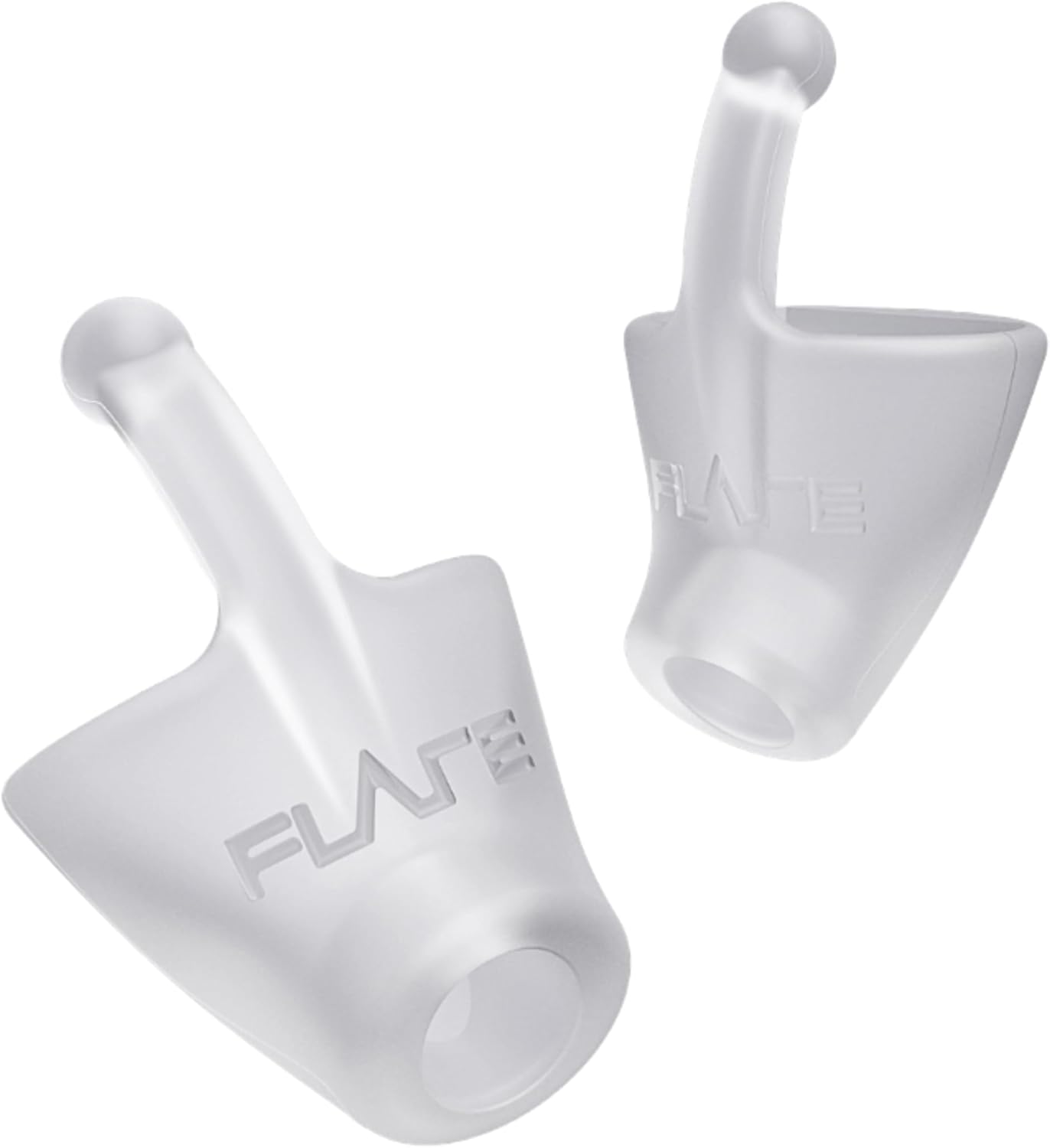 Flare Calmer | Ear Plugs Alternative | Daily Noise Relief | Sound Sensitivity | Stress Relief | No Muffling | Improve Wellbeing | Comfy, Reusable, Soft Silicone Earplugs | Original Translucent
