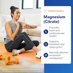 Pure Encapsulations Magnesium (Citrate) - Supplement for Sleep, Heart Health, Cognitive Health, Bone Health, Energy, Muscles, and Metabolism* - with Premium Magnesium - 90 Capsules