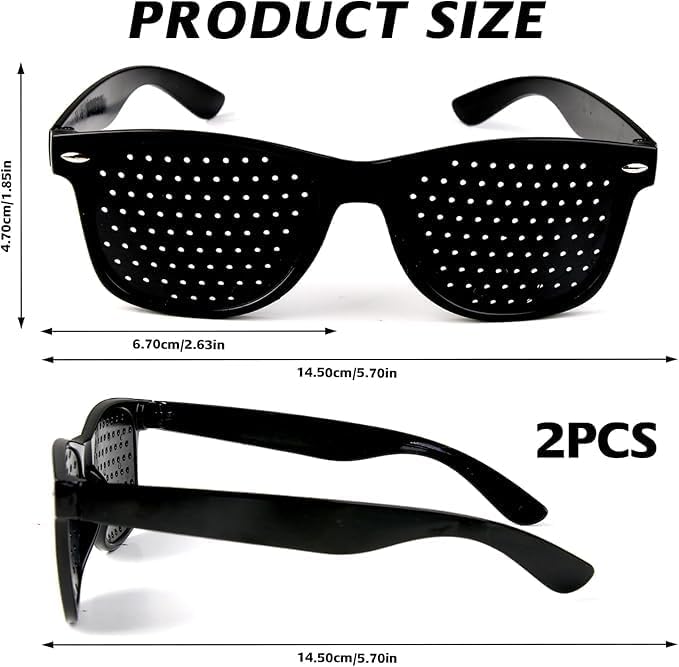 2-Pcs Adjustment Glasses 2026 New LIghtwelght Concintrateon, Light and Comfrtable Frame Dally Use andRelaxateon