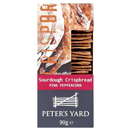 Peter's Yard Sourdough Crispbread Pink Peppercorn - 90g (0.2lbs)