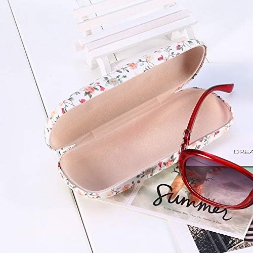 Floral Sunglasses Case Protector Hard Box Holder for Sunglasses Clothing Travel