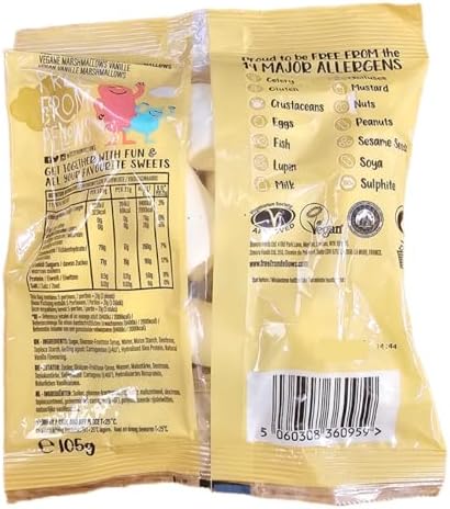 Generic Free From Fellows Vanilla Mallows 105g (4 Pack)