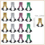 40 Pcs Edible Halloween Cupcake Toppers Edible Witch Cupcake Topper Witch Cake Decors Halloween Party Cake Decoration Supplies