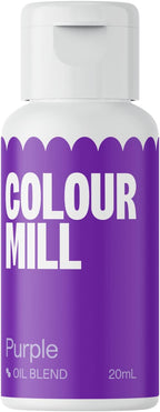 Colour Mill Oil-Based Food Coloring, 20 Milliliters (Purple)