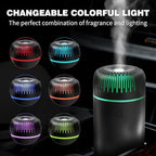 Car Humidifier Aromatherapy Essential Oil Diffuser USB Mist Mini Portable for Home Office Bedroom, 100ML, Black