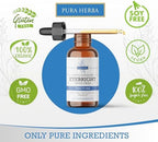 Pura Herba Eyebright Herb 2 Fl Oz Extract, Eyebright Oral Drops Tincture, Alcohol Free, Vegan - 2 Fl Oz