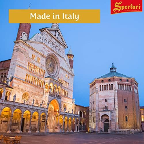 Sperlari Torrone Traditional Italian Candy - Gourmet Soft Nougat With Crunchy Sliced Almonds & Honey - Travel Size Imported European Bagged Candy Individually Wrapped - 117 gr / 4.12 oz (Pack of 1)