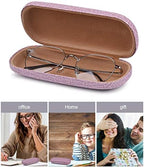 RayLove 3-Pack Hard Shell Eyeglasses Case Large Reading Glasses Hard Case