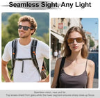 LADEESSE 3 Pack Bifocal Reading Sunglasses For Men/Women - Fashion UV400 Sunglasses With Readers Built In Sun Outdoor Protection （1.5）