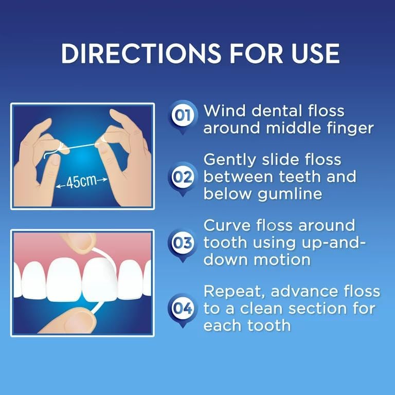 Oral-B Super Floss Pre-Cut Mint Strands,Threaders 50 Count per Pack, Pack of 12
