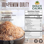 Dolce Calma Premium Roasted Kataifi Dough (180g / 6.4oz) – Kadayif for Dubai Chocolate Bar, Kunafa & Baklava Desserts, Finely Shredded Fillo, Resealable Bag, Phyllo for Pistachio Cream Bakery Knafeh
