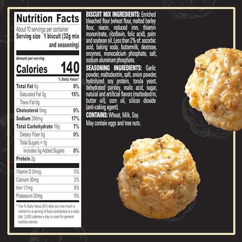 Red Lobster Cheddar Bay Biscuit Mix, Garlic Herb Seasoning Included, Cheddar Biscuit Mix, 11.36 Oz Box