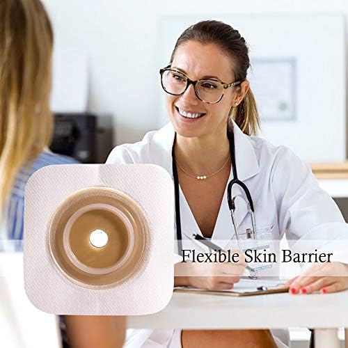 Convatec 125265 Sur-fit Natura Stomahesive Flexible Skin Barrier 5" X 5" 2 1/4" Flange (57mm) (10 ct)