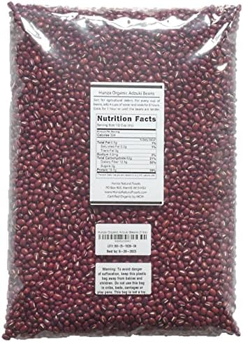 Hunza Organic Adzuki Beans (5 lbs)