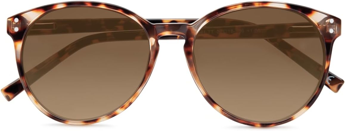 LianSan Reading Sunglasses for Women with UV400 Protection Lenses,Large Frame Reader Sunglasses Womens with Spring Hinge(Tortoise S,2.5x)