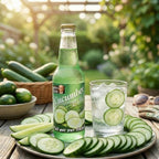 Rocket Fizz Cucumber Soda 12 Fl Oz Bottle