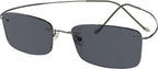 Eyekepper Titanium Rimless Reading Sunglasses Sunshine Readers Men