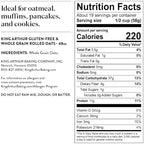 King Arthur Baking Company Gluten-Free & Whole Grain Rolled Oats 2lbs.