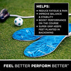 CURREX GolfPro Insoles for Golf Shoes – Arch Support Inserts to Improve Balance, Stability, Comfort & Performance, Help with Foot & Heel Pain Relief – for Men & Women – Medium Arch, 2XL