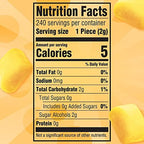 JUICY FRUIT Gum Sugar-Free Chewing Gum, JUICY FRUIT Chews, 40 Pieces Per Bottle, (Pack of 6)