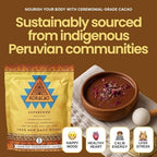 KORACAO Sustainably Harvested Cacao | Ideal Superfood for Everyday Bliss | Ceremonial Grade Cacao | Enhance Your Spiritual Journey with Ancient Superfood Delight - 1 Pound