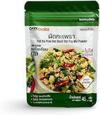 Thai holy basil stir fry seasoning vegan mix powder spicy pad kra prao Care Choice brand