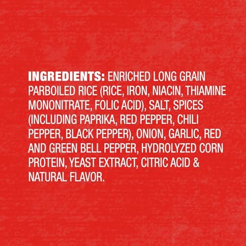 Zatarain's Rice Mix, Jambalaya, Family Size, Long Grain Rice with Onions, Bell Peppers, Garlic, Paprika, and Red Peppers, Just Add Meat for Easy-Prep, New Orleans Style Rice Meal, 12 oz