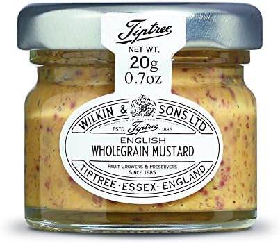 Tiptree English Wholegrain Mustard Minis, 0.7 Ounces (Pack of 72)