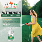 30% Vinegar Concentrated | White Vinegar for Cleaning and Garden | Horticultural, Home, and Outdoor Pure | Max Performance 7X Power | with Instructions (4 Gallon (512 oz))
