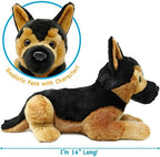 Gretchen The German Shepherd - 15 Inch Stuffed Animal Plush