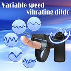 Strap On Vibrating Dildo for Men Vibrator with Variable Speed Vibration Remote Control Adjustable Strap on Harness Hollow Penis Enlarger G Spot Clitoral Stimulation Adult Sex Toy for Women Couples