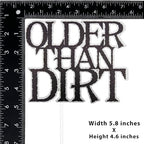 Older Than Dirt Cake Topper, Old As Dirt Decorations, Old AF Sign, Funny Birthday Favor,50s 60s 70s 80s 90s 100s Birthday Party Decoration