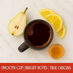 Peru Highlands Flavored Whole Bean Coffee, Light Roast Coffee Beans with Bright Citrus, Pear, and Honey Floral Finish, Single Origin 12 oz Bag, Perfect Andes Beans