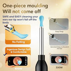 Ear Wax Removal Tool with Camera - 1296P HD Ear Cleaner Otoscope with 6 LED Lights, Wireless Earwax Remover Kit with 8 Pcs Ear Picks, WiFi Ear Scope Cleaning Kit for iPhone, iPad & Android