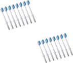 16pcs Teeth Water Flosser Brush Heads Replacement Compatible Oral Irrigators Oral Irrigator Brush Heads