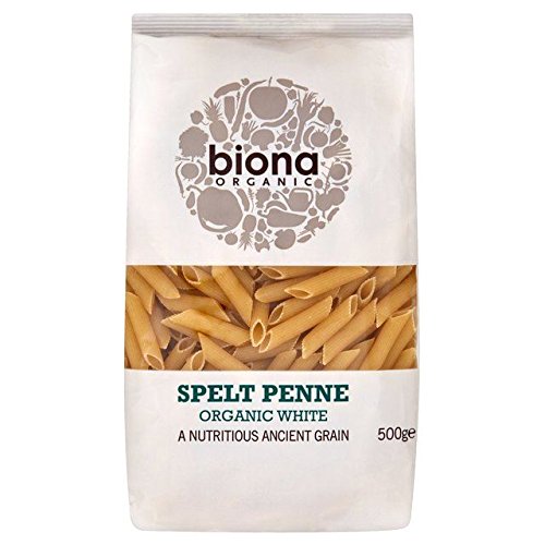 Biona Organic Spelt Penne White - 500g (1.1lbs)