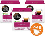 NESCAFÃ‰ Dolce Gusto Coffee Capsules Espresso 48 Single Serve Pods, (Makes 48 Cups) 48 Count