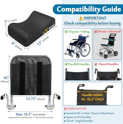 Wheelchair Neck Support Head Positioning Pillow Headrest for Wheelchair Post Surgery Neck Stabilizer Head Positioner Medical Foam Wedge Keep Head Straight Wheelchairs Accessories for Seniors Adults