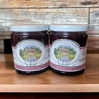 Raspberry Lavender Preserve - Made from Fresh Raspberries and Lavender Flowers, it is Perfect for Spreading on Toast, Scones, or Pancakes11oz. (2 Jars)