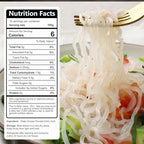 Hethstia Konjac Noodle – Ready-to-Eat Shirataki Angel Hair, Low Carb, Low Calorie, Keto, Vegan, Gluten-Free Asian Ramen, Sugar-Free, Plant-Based, Healthy Instant Meal & Holiday Gift