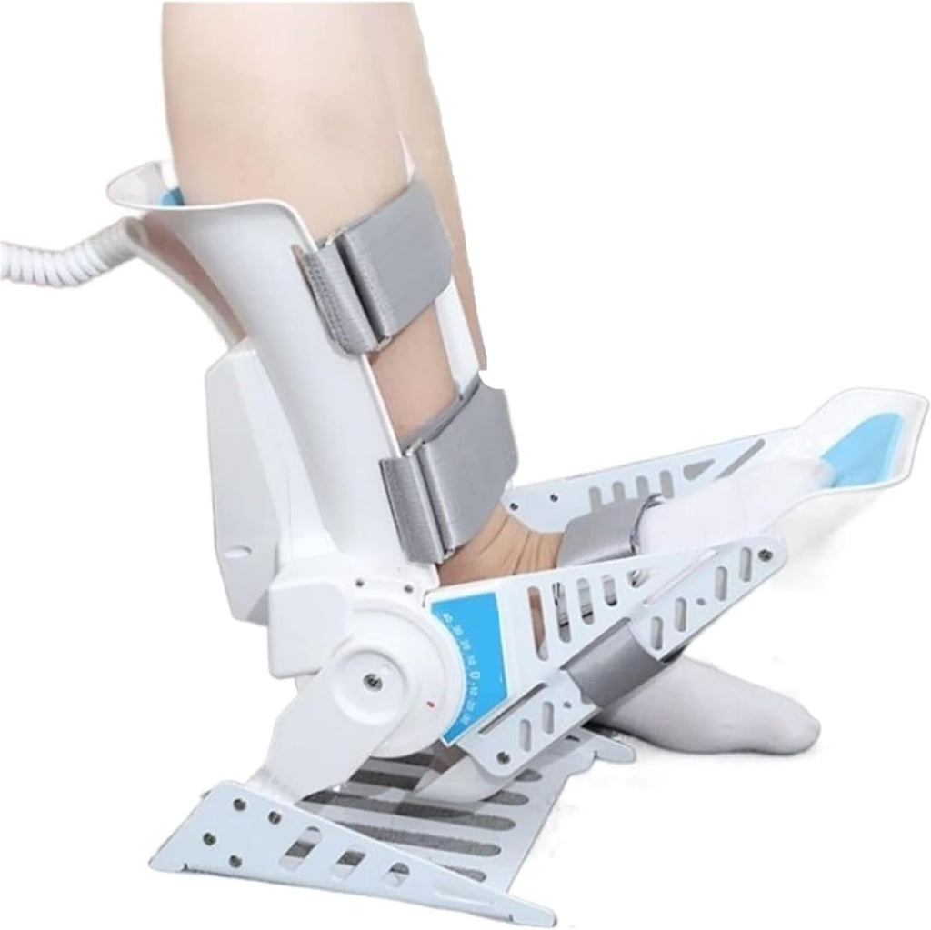 Electric Ankle Rehabilitation Training, Foot Drop Orthosis Ankle Joint Rehab Training Equipment, 3-Speed Speed Regulation, -30° ~40° Full Angle Exercise